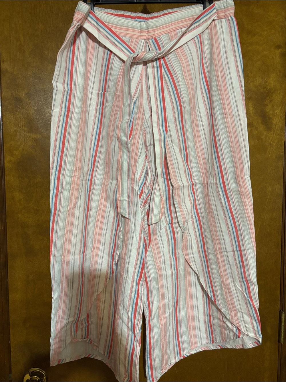 Beige by eci linen blend pants